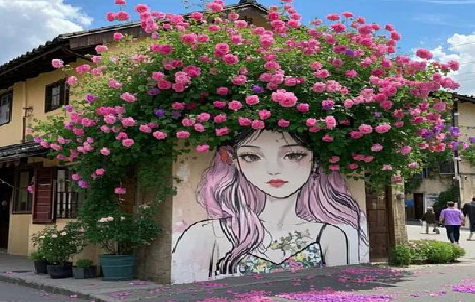 芒市怎么设计网红打卡墙绘