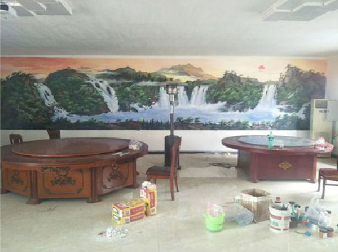 芒市墙绘-写实风景