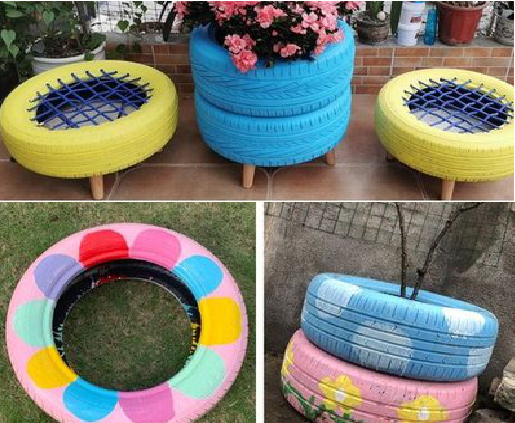 芒市墙体彩绘-变废为宝